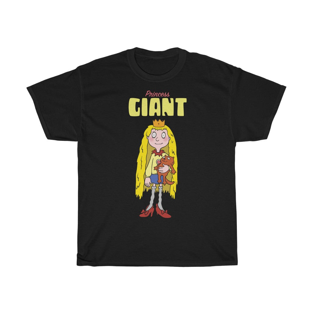 Princess Giant Heavy Cotton Tee - Alien Cow