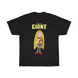 Princess Giant Heavy Cotton Tee - Alien Cow