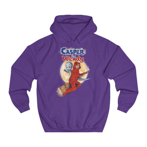 Casper and Wendy Cotton Hoodie - Alien Cow