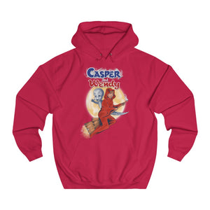 Casper and Wendy Cotton Hoodie - Alien Cow