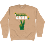 Green Fingers Club Cotton Sweater - Alien Cow