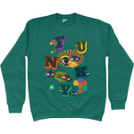 FU-NKY Cotton Sweatshirt - Alien Cow