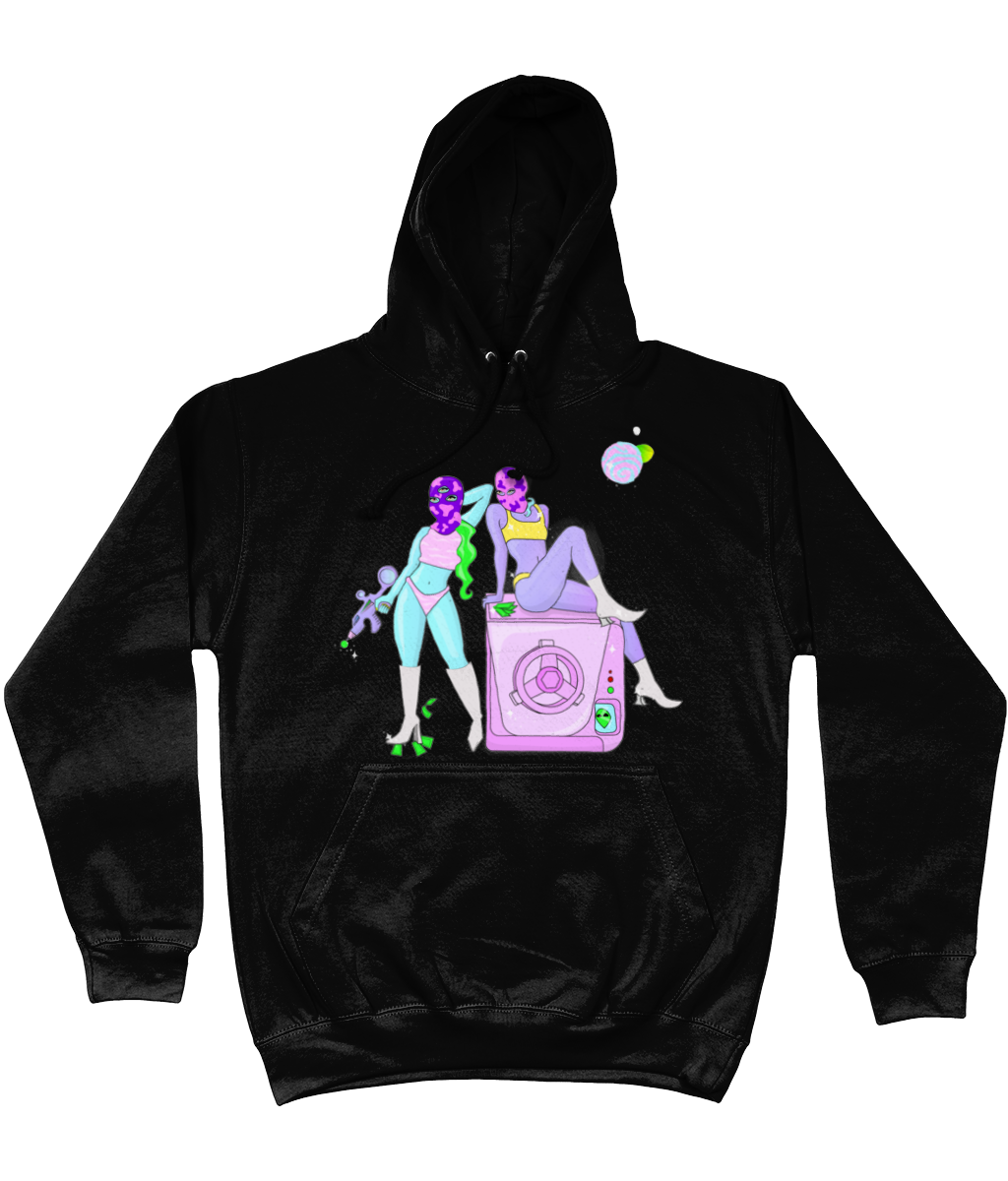 Space Raid Hoodie - Alien Cow