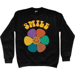 SMILE Cotton Sweatshirt - Alien Cow