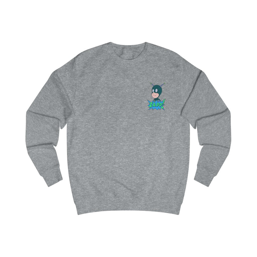 ZappMan Cotton Sweatshirt - Alien Cow