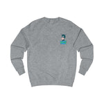 ZappMan Cotton Sweatshirt - Alien Cow