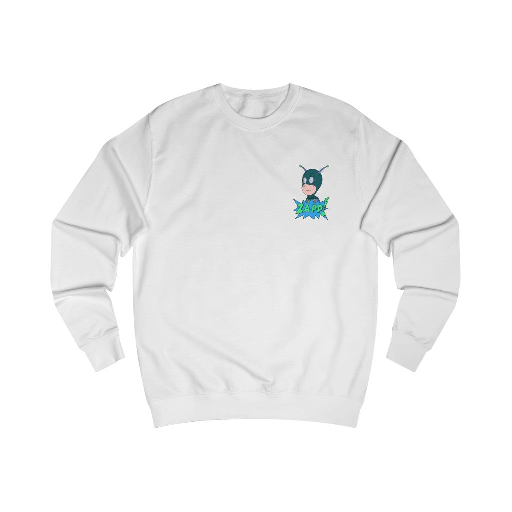 ZappMan Cotton Sweatshirt - Alien Cow