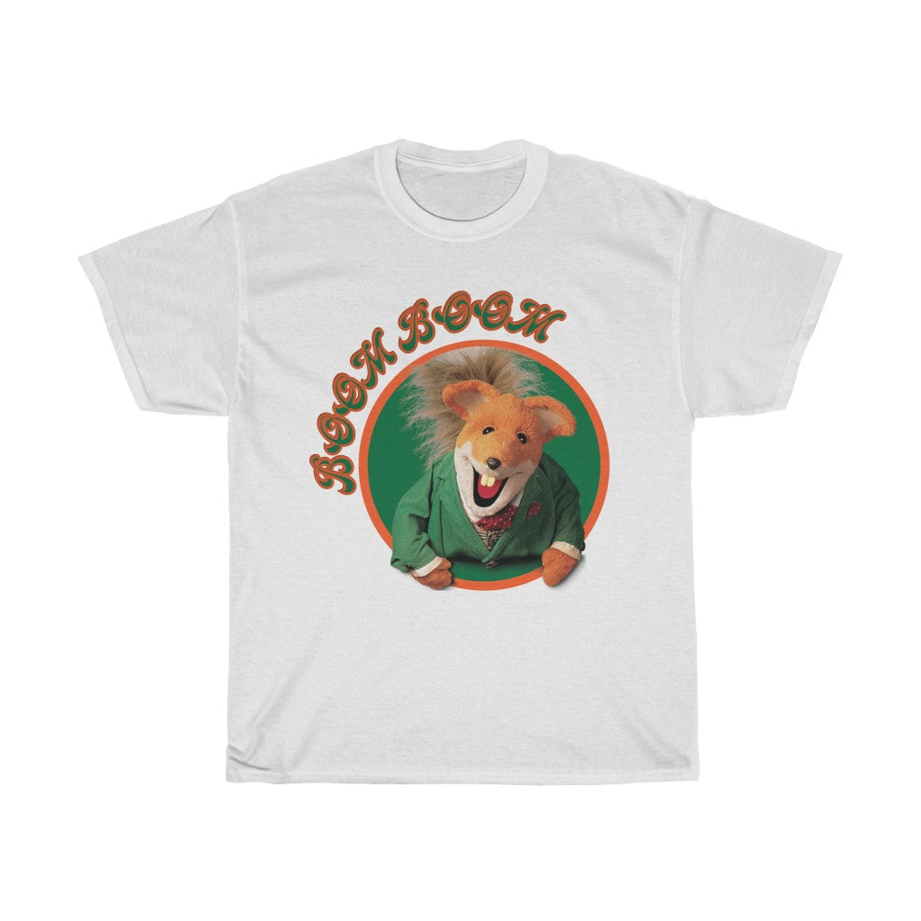 Basil Brush Unisex Heavy Cotton Tee - Alien Cow