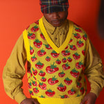 Sweetie Pie Knitted Sweater Vest PRE-ORDER - Alien Cow