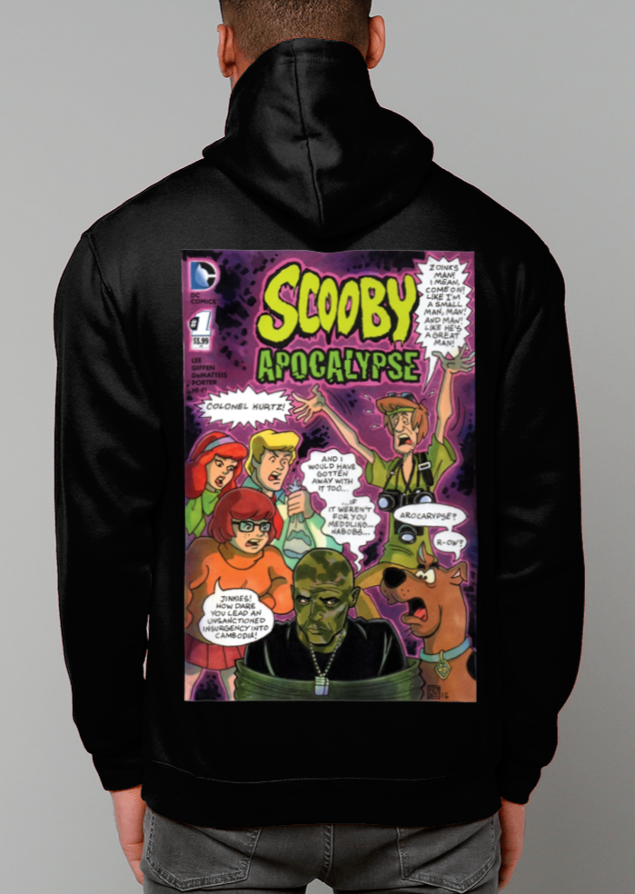 Scooby Cotton Blend Hoodie - Alien Cow