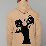 Inner Demons Cotton Hoodie - Alien Cow