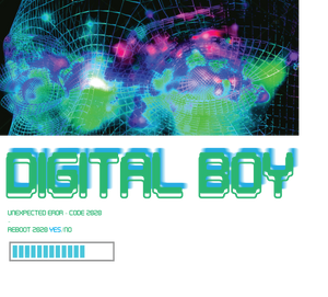 DIGITAL BOY Hoodie - Alien Cow