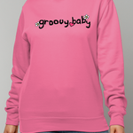 Groovy Baby Sweatshirt - Alien Cow