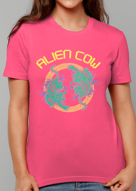 Eye of the Tiger Organic Cotton Tee - Alien Cow