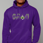 Grim Cotton College Hoodie - Alien Cow