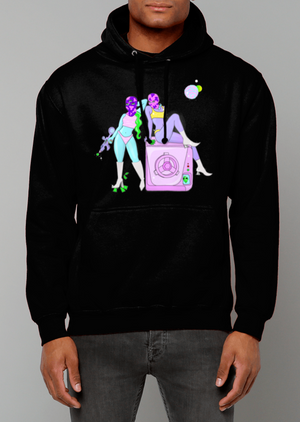 Space Raid Hoodie - Alien Cow