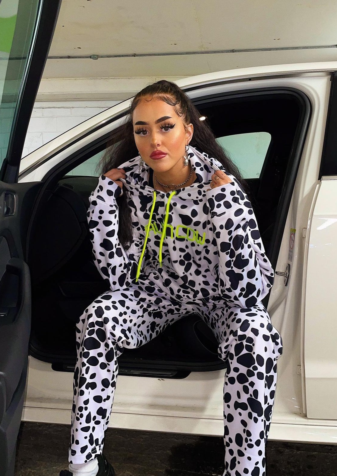 Alien Cow Tracksuit (Dalmatian) - Alien Cow