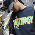 Stingy Heavy Cotton T-Shirt - Alien Cow