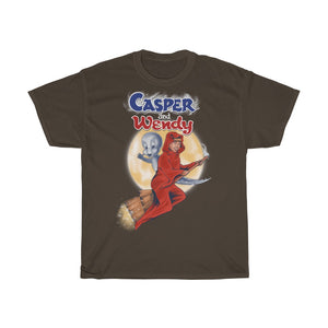 Casper and Wendy Unisex Tee - Alien Cow