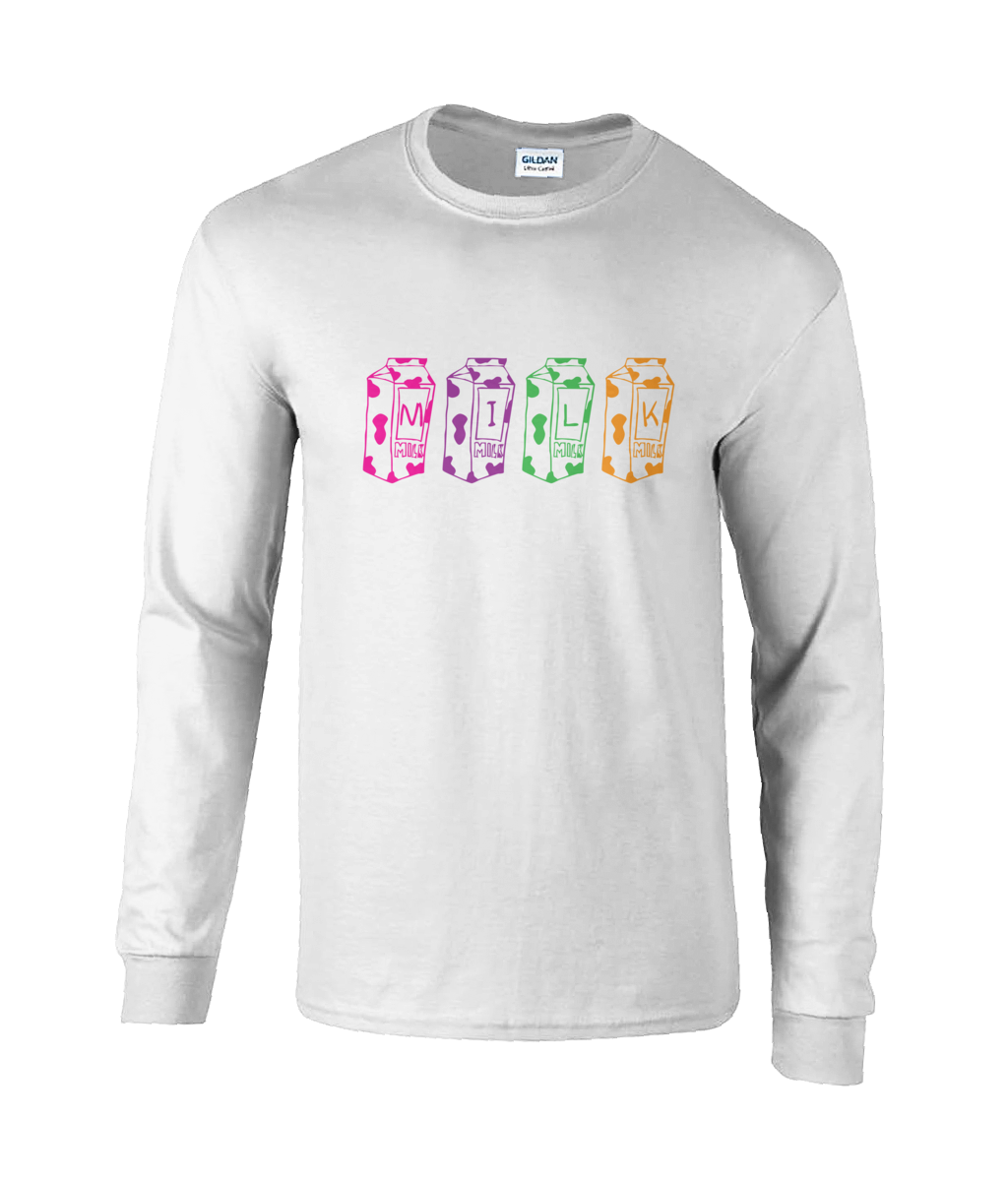 MILK Long Sleeve T-Shirt - Alien Cow