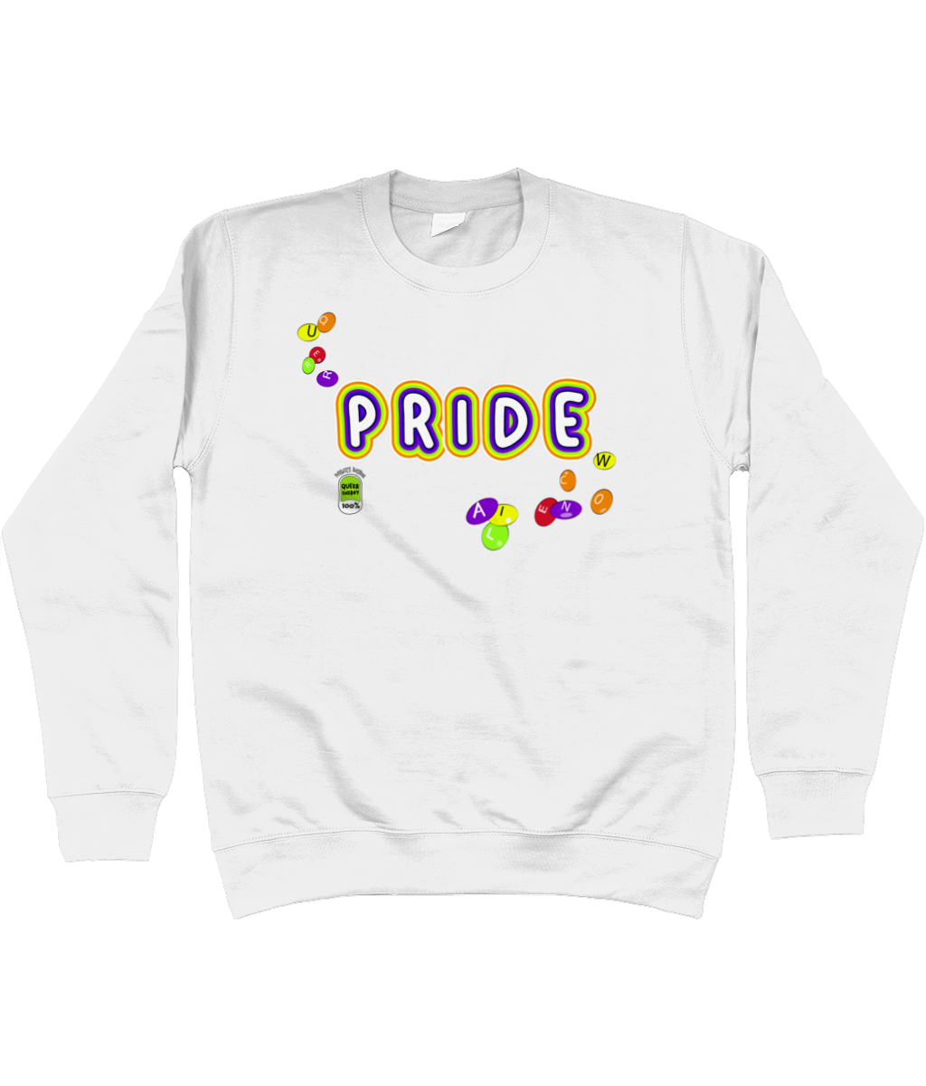 Pride Cotton Sweatshirt - Alien Cow