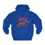 Bite Me Cotton Hoodie - Alien Cow