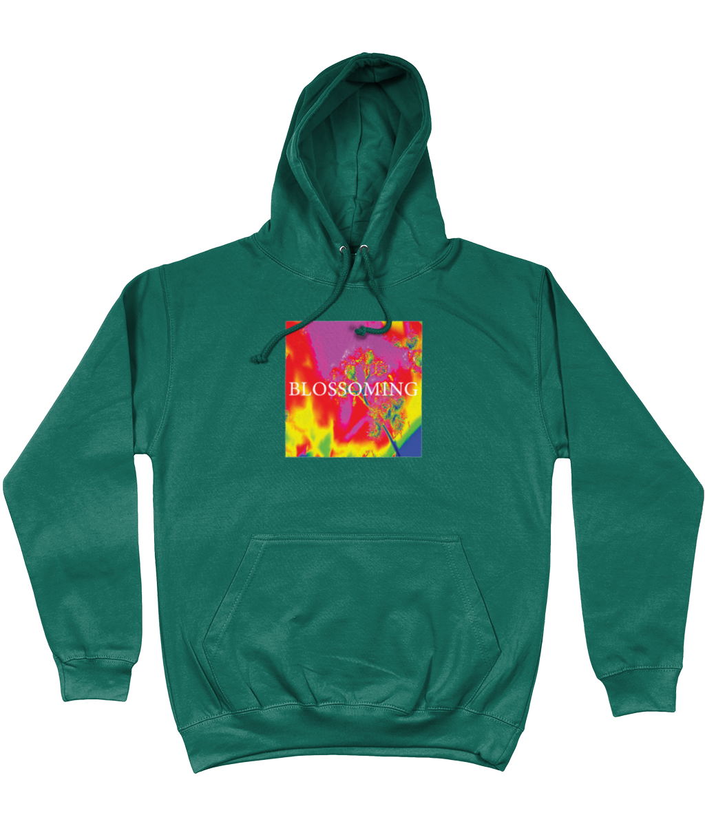 Blossoming Hoodie - Alien Cow