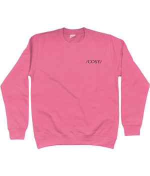 COSY Embroidered Sweatshirt - Alien Cow