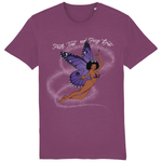 Faith,Trust and Fairy Dust Organic Cotton T-Shirt - Alien Cow