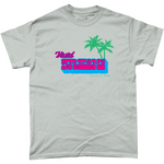 Vivid Dreams & Palm Trees Cotton T-Shirt - Alien Cow