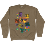 FU-NKY Cotton Sweatshirt - Alien Cow