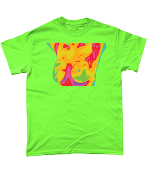 Summer Fruits Heavy Cotton T-Shirt - Alien Cow