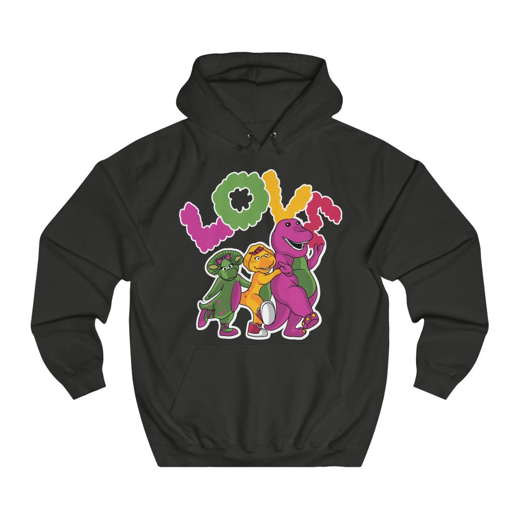 LOVE Cotton Hoodie - Alien Cow