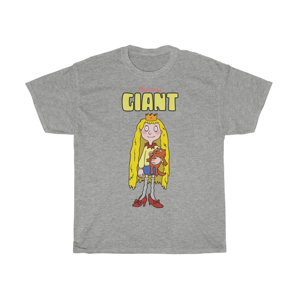 Princess Giant Heavy Cotton Tee - Alien Cow