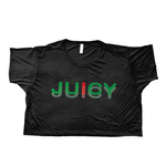 JUICY Boxy Crop Top - Alien Cow