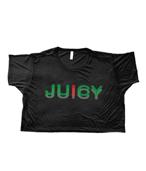 JUICY Boxy Crop Top - Alien Cow