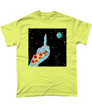 Pizza Over Everything T-Shirt - Alien Cow