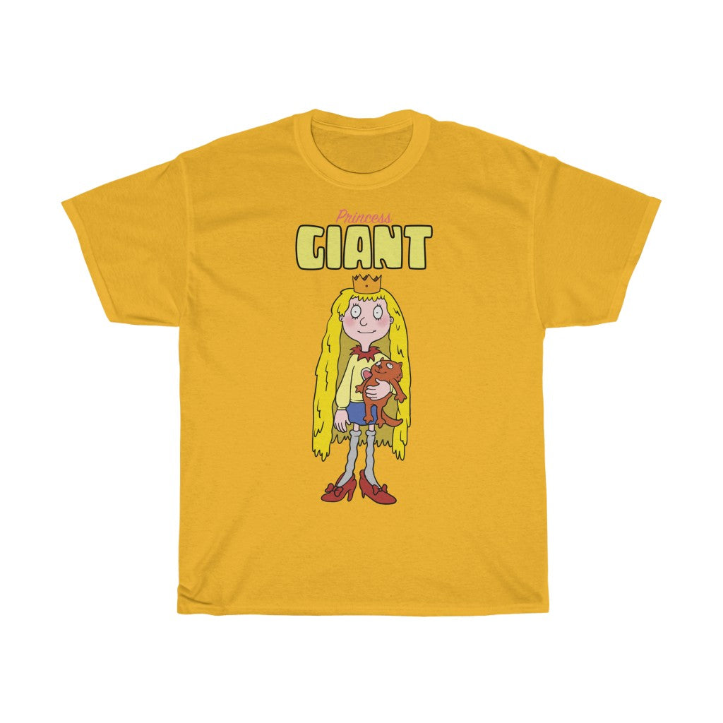 Princess Giant Heavy Cotton Tee - Alien Cow