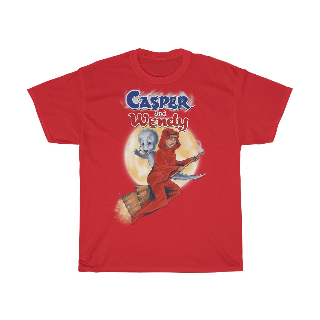 Casper and Wendy Unisex Tee - Alien Cow