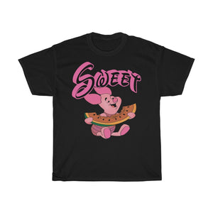 Piglet Cotton T-Shirt - Alien Cow