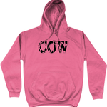 COW Cotton College Hoodie - Alien Cow