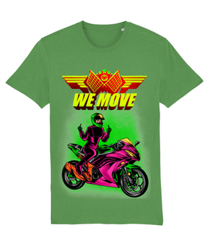 We Move Organic Cotton Tee - Alien Cow