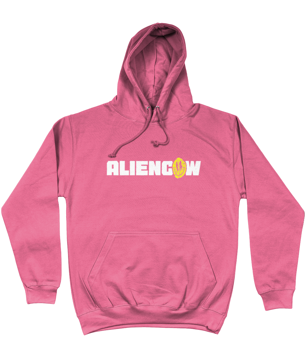 Alien C:)W Cotton Hoodie - Alien Cow