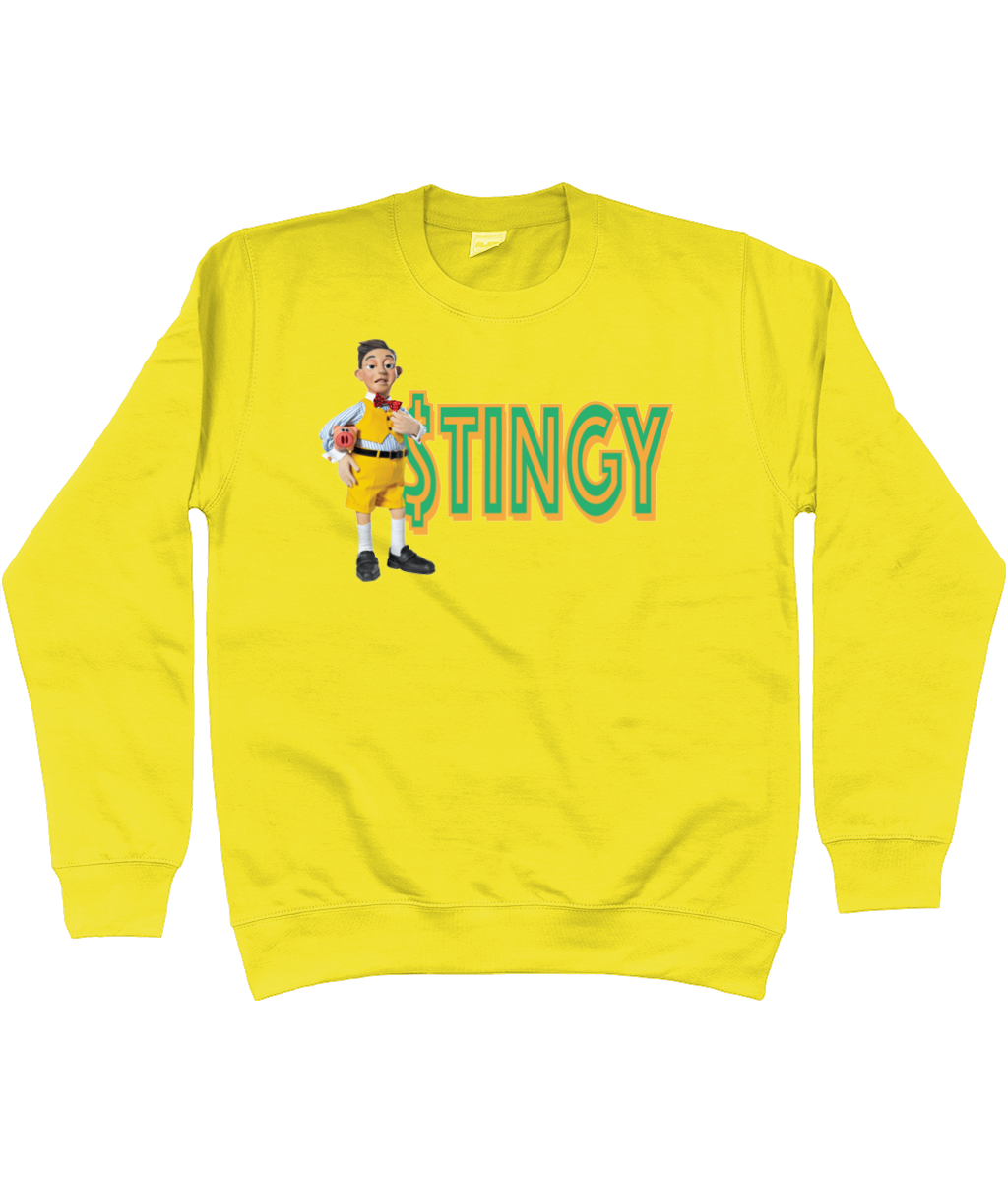 Stingy Sweatshirt - Alien Cow