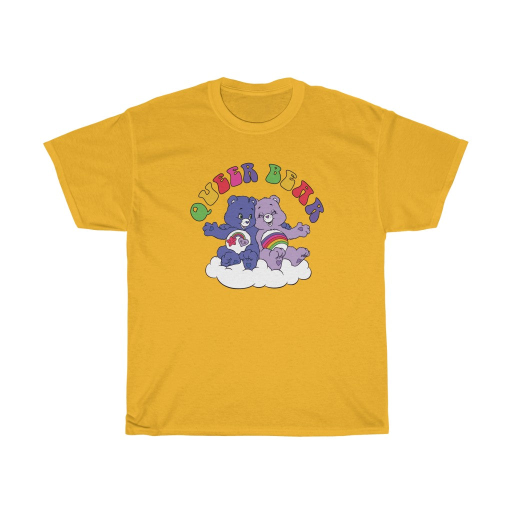 Queer Bear Cotton Tee - Alien Cow