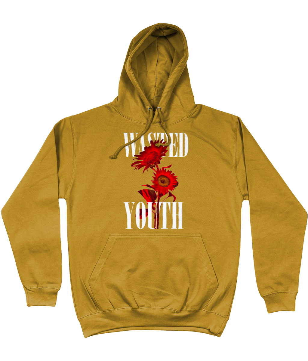 Wasted Youth Cotton College Hoodie - Alien Cow