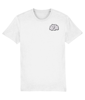 Baby Cloud Embroidered Organic Cotton T-Shirt - Alien Cow