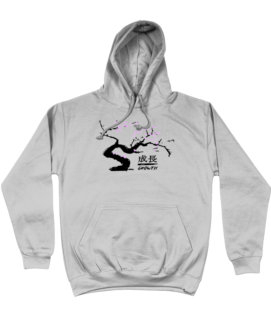 Sakura Blossom Cotton Hoodie - Alien Cow