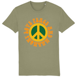 Love Peace and Harmony Organic Cotton Tee - Alien Cow