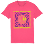 Overcome Fear Organic Cotton Tee - Alien Cow